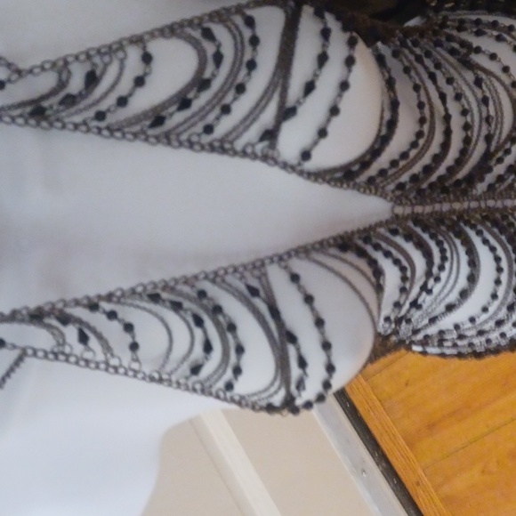 Coachella Bound Beaded Chain Vest - Picture 3 of 6